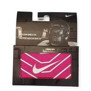 Nike Football Chin‎ Shield 3.0 Vivid Pink White White Size OSFM New